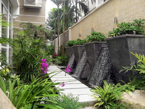Thi công cảnh quan và chăm sóc cây công trình uy tín