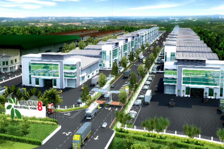 Dự án thiết kế thi công cây công trình khu công nghiệp