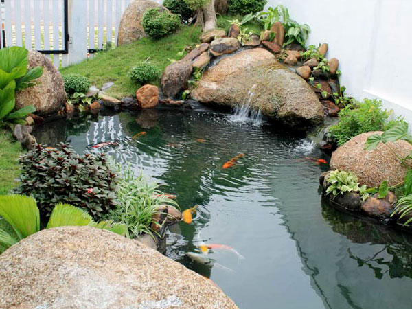 Phong cách sân vườn phong thủy